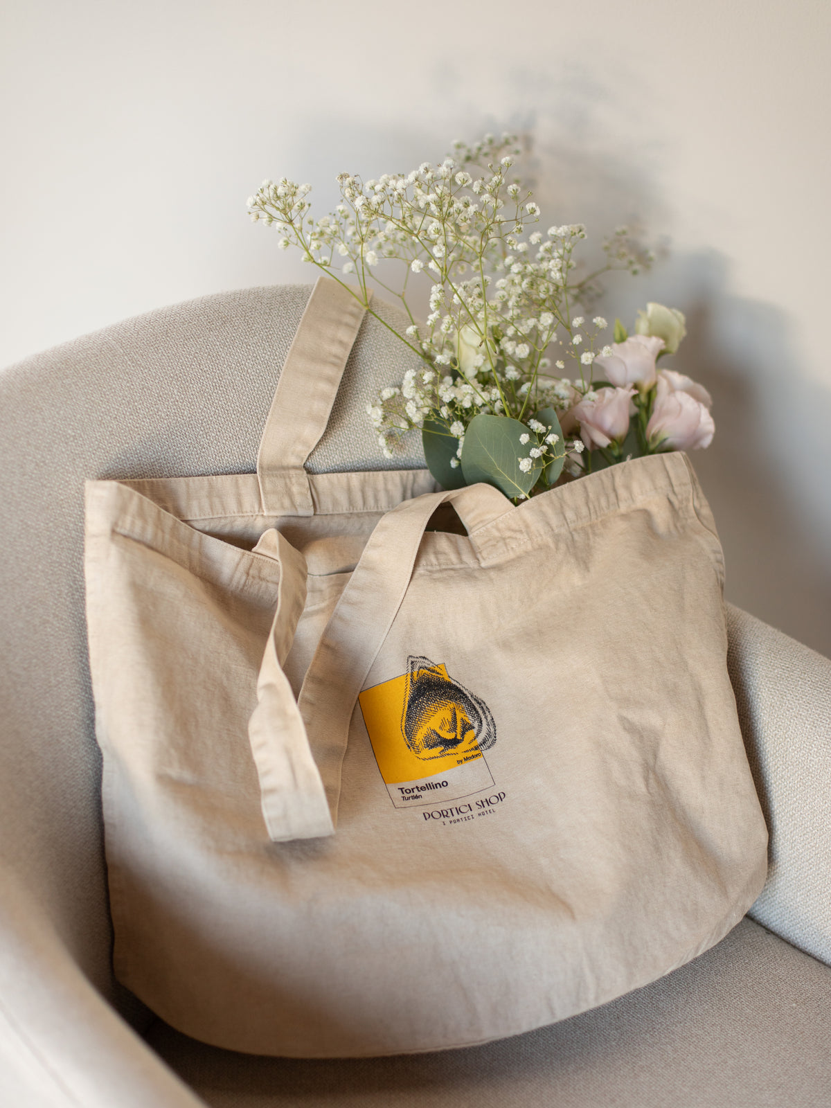 Tote Bag Tortellino in cotone