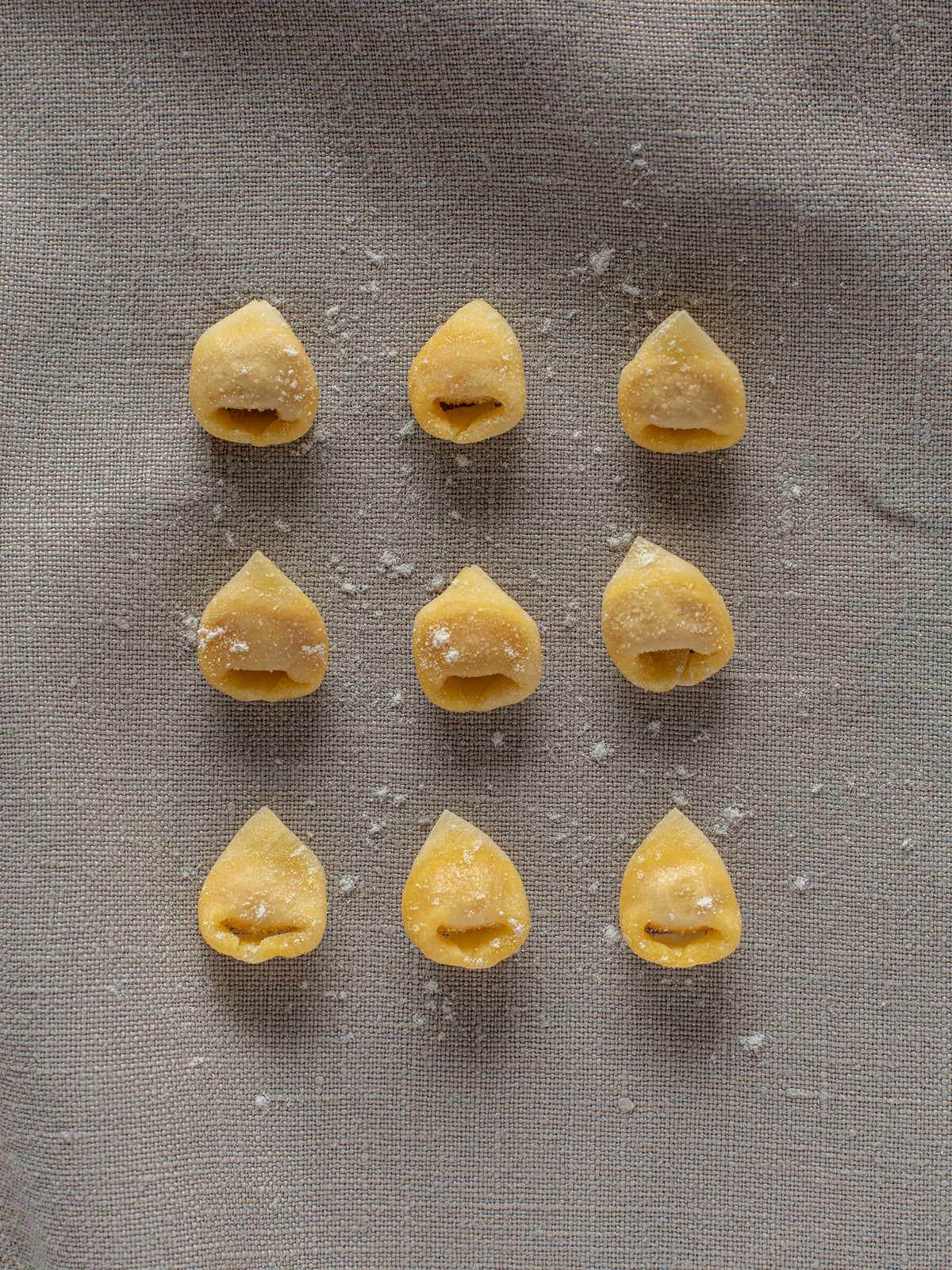 Tortellini in confezione regalo. In ATM