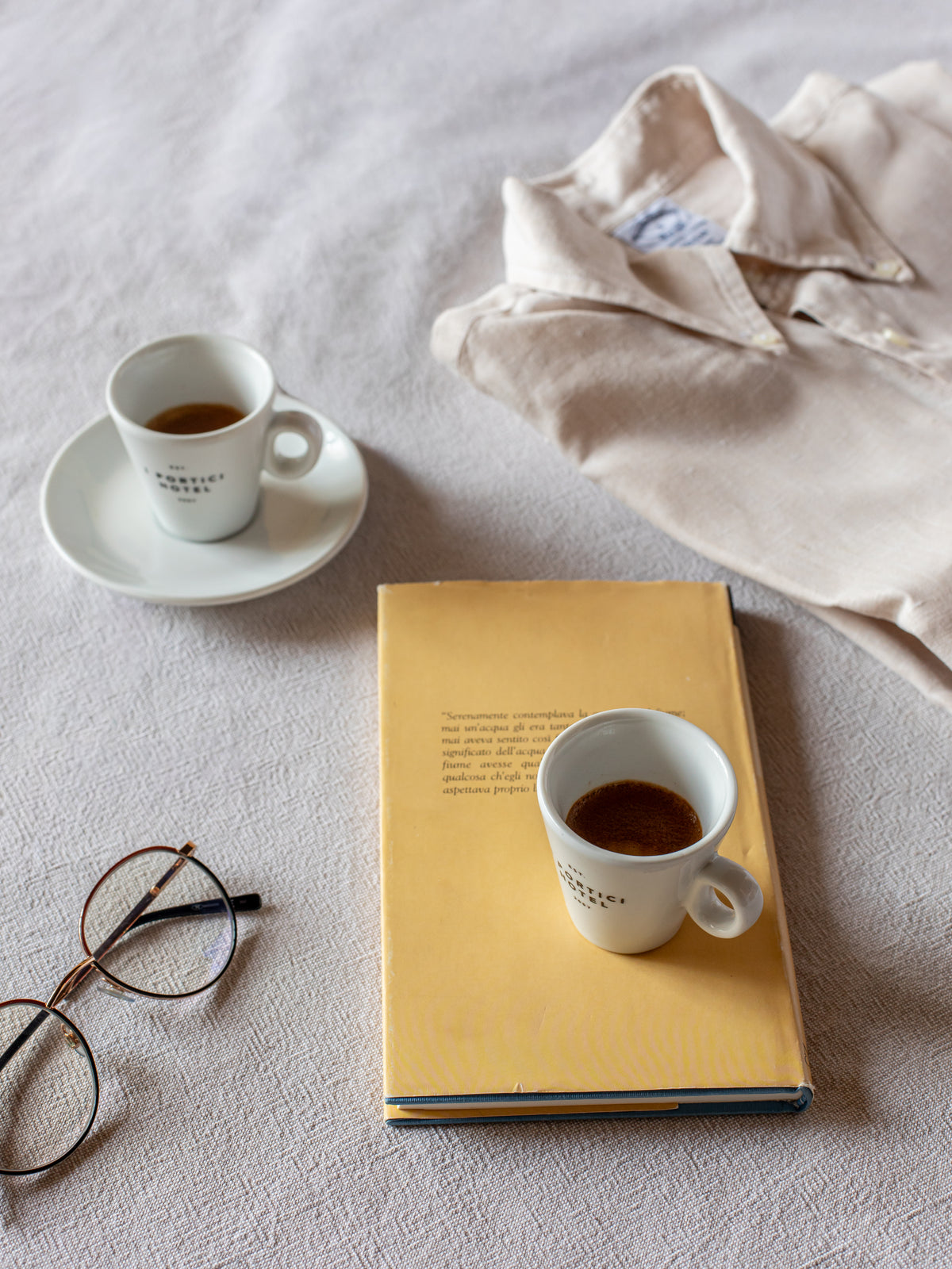 Tazzine da Caffè con Piattino — I Portici Hotel | Set da 2