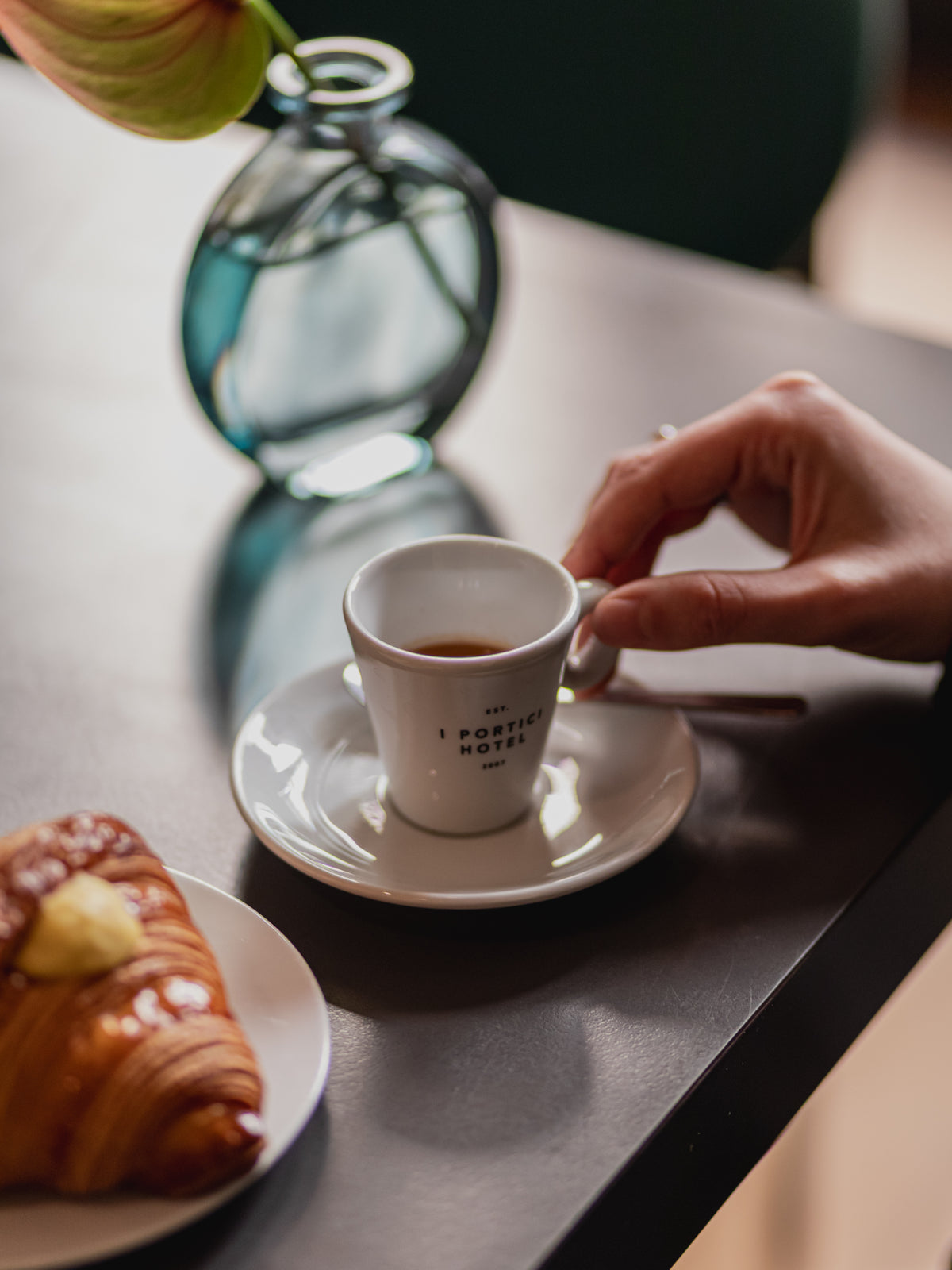Tazzine da Caffè con Piattino — I Portici Hotel | Set da 2