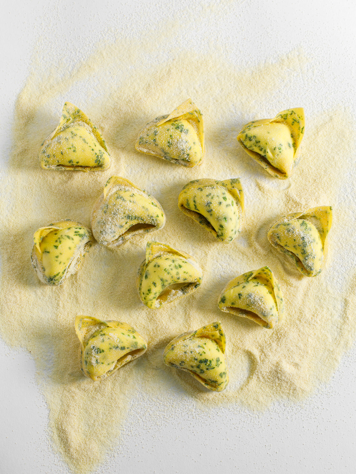 Tortelloni con Ricotta e Prezzemolo "Animalier"